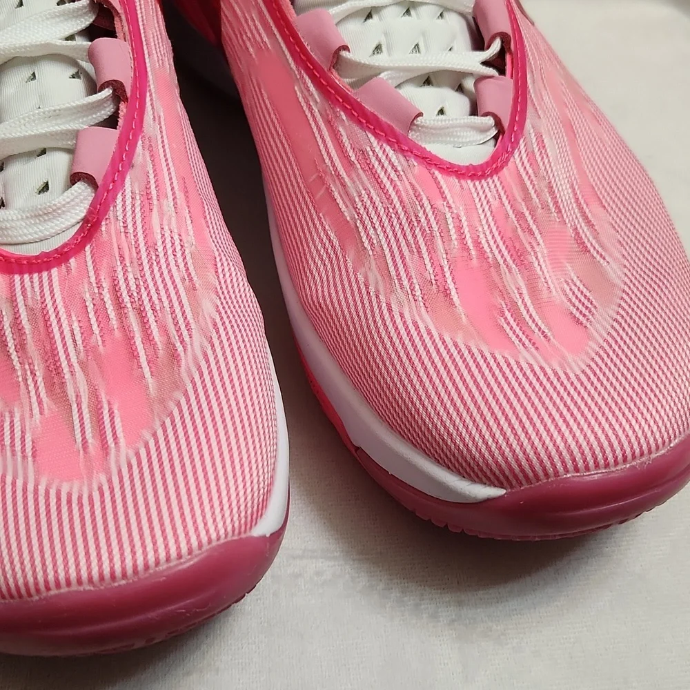 Nike Air Zoom GT Cut 2.0 Hyper Pink Fireberry Athletic Sneakers (W Size 8.5) - Picture 6 of 15